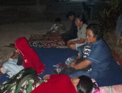 Gempa Magnitudo 6,0 Guncang Poso, Warga Mengungsi dan Tetap Waspada