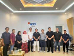 KPID Sulteng Silaturahmi ke Biro SCTV Palu, Dorong Penguatan Konten Lokal