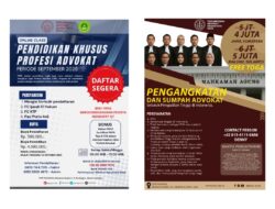PAN RAYA Sulawesi Tengah Siap Gelar PKPA Online dan Penyumpahan Advokat Serentak Oktober 2025