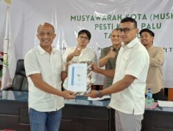 Muhammad Afandi Wiraputra Terpilih Aklamasi Pimpin Pesti Kota Palu 2025–2030