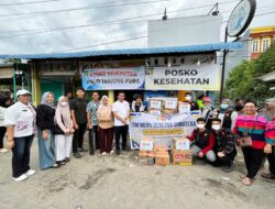 TBM AXIS FK Untad Bergerak Cepat Tangani Dampak Banjir Langkat