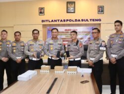 Korlantas Polri Distribusikan ETLE Handheld ke Polda Sulawesi Tengah