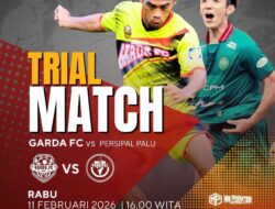Trial Match di Gawalise, Garda FC Hadapi Persipal Palu