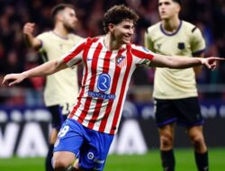 Atletico Madrid Mengamuk, Barcelona Dibantai 4-0 di Leg Pertama Semifinal Copa del Rey
