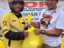 IOF Pengda Sulteng Berbagi 180 Paket Sembako dan 550 Takjil untuk Warga Palu