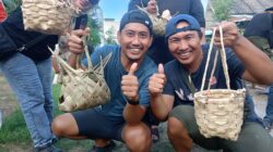 Hindari Sampah Plastik, Roemah Jurnalis Palu Terapkan Eco Kurban dengan Wadah Daun