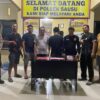 Kapolsek Sausu Pimpin Operasi, Dua Terduga Pelaku Narkoba Diamankan
